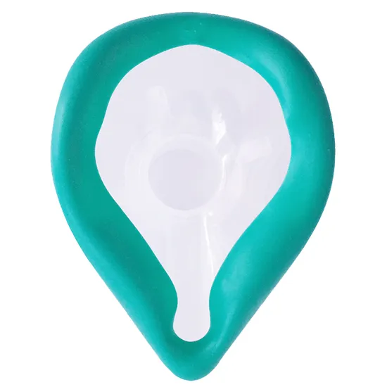 Disposable Breathing Anaesthesia Oxygen Mask with Inflatable Rim 