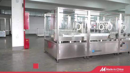 Full Automatic Oral Liquid Bottle Unscrambling Washing Filling Capping Labeling Production Line 