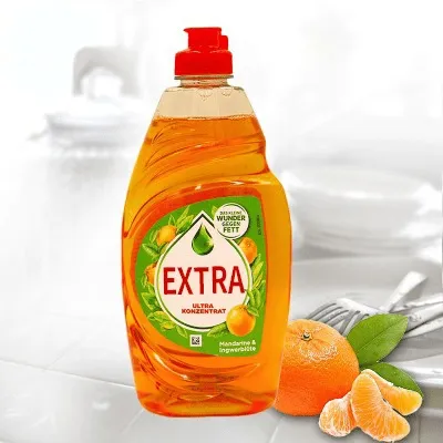 Low Price Supply Extra Dishwashing Liquid Soap Detergent Lemon 1L Washing Dishes Liquid for Tableware Washing 