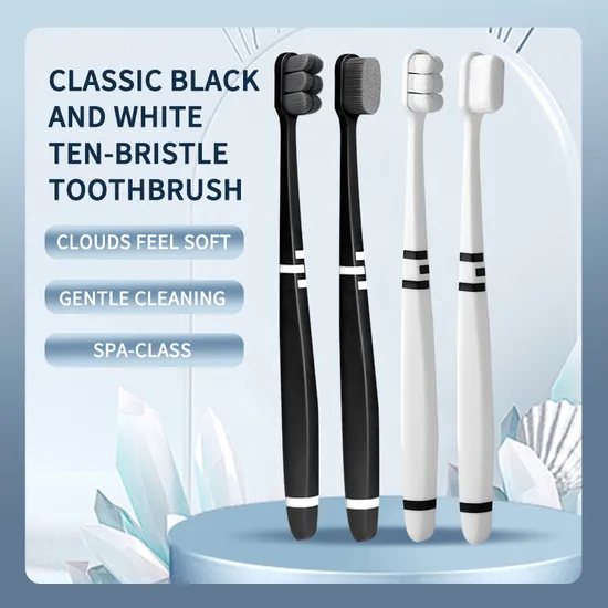 Wholesale 10000 Ultra Soft Bristle Adult Toothbrush for Oral Care 