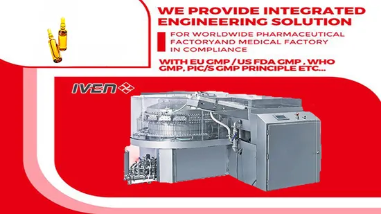 Syrup Vial Ampoule Oral Liquid Filling Machine Plastic Ampoule Liquid Dispensing Equipment 